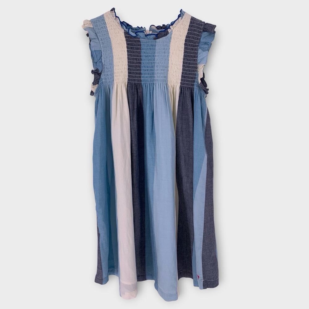 Pink Chicken Ocean Stripe Stevie Dress 12